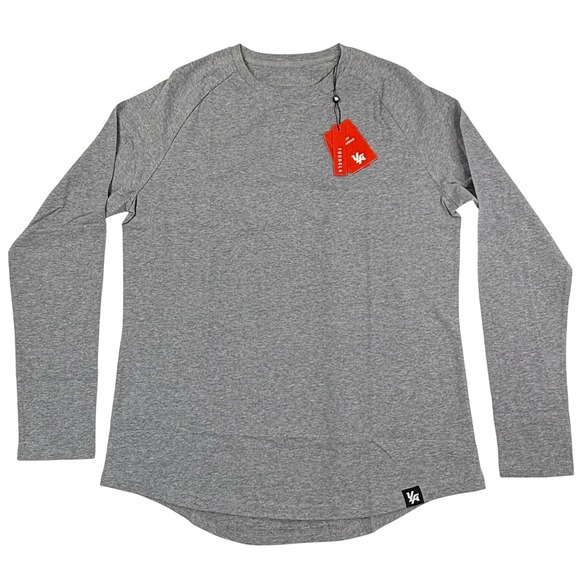 YoungLA Other - YoungLA Chapter 4 Version 2.0 Mens Medium Heather Grey Long Sleeve Gym Shirt NWT